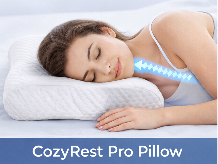 CozyRest® Neck Pillow - Ultimate Comfort Awaits!